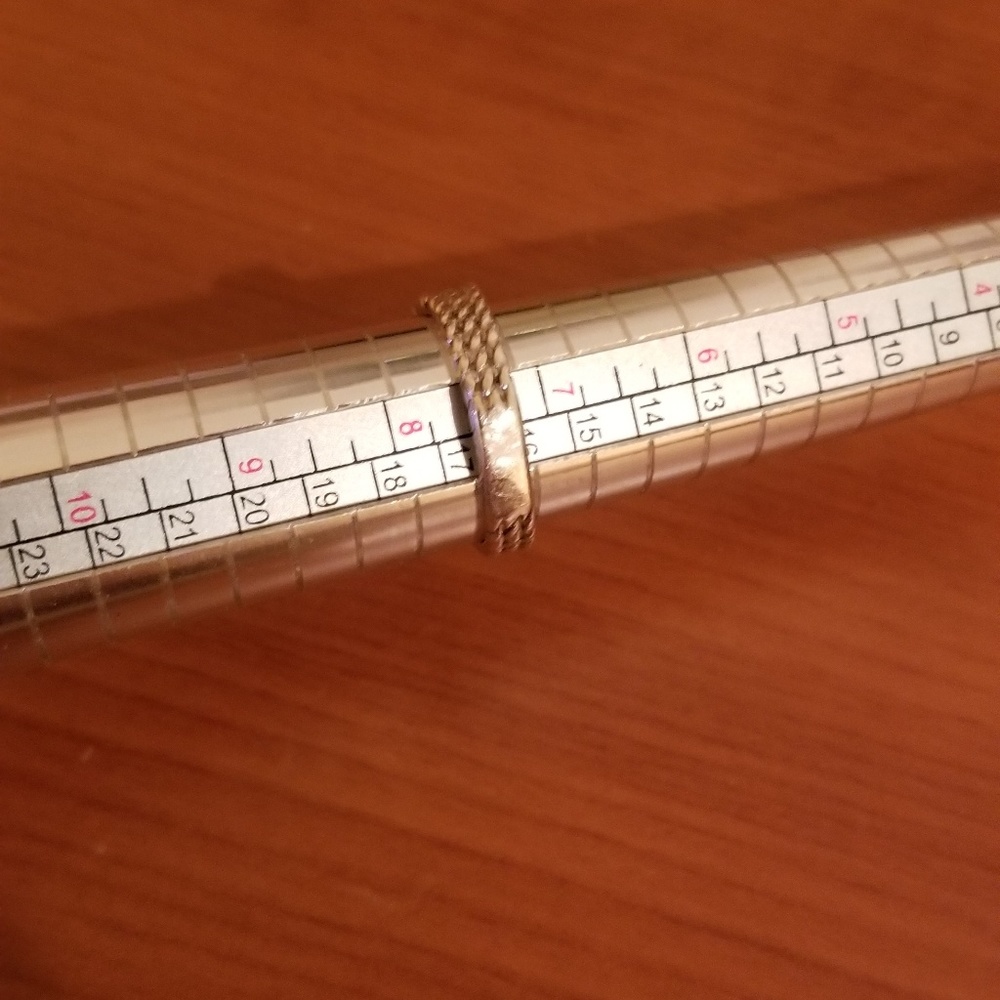 David Yurman Petite Wheaton® Ring Diamonds Silver - Picture 3 of 5